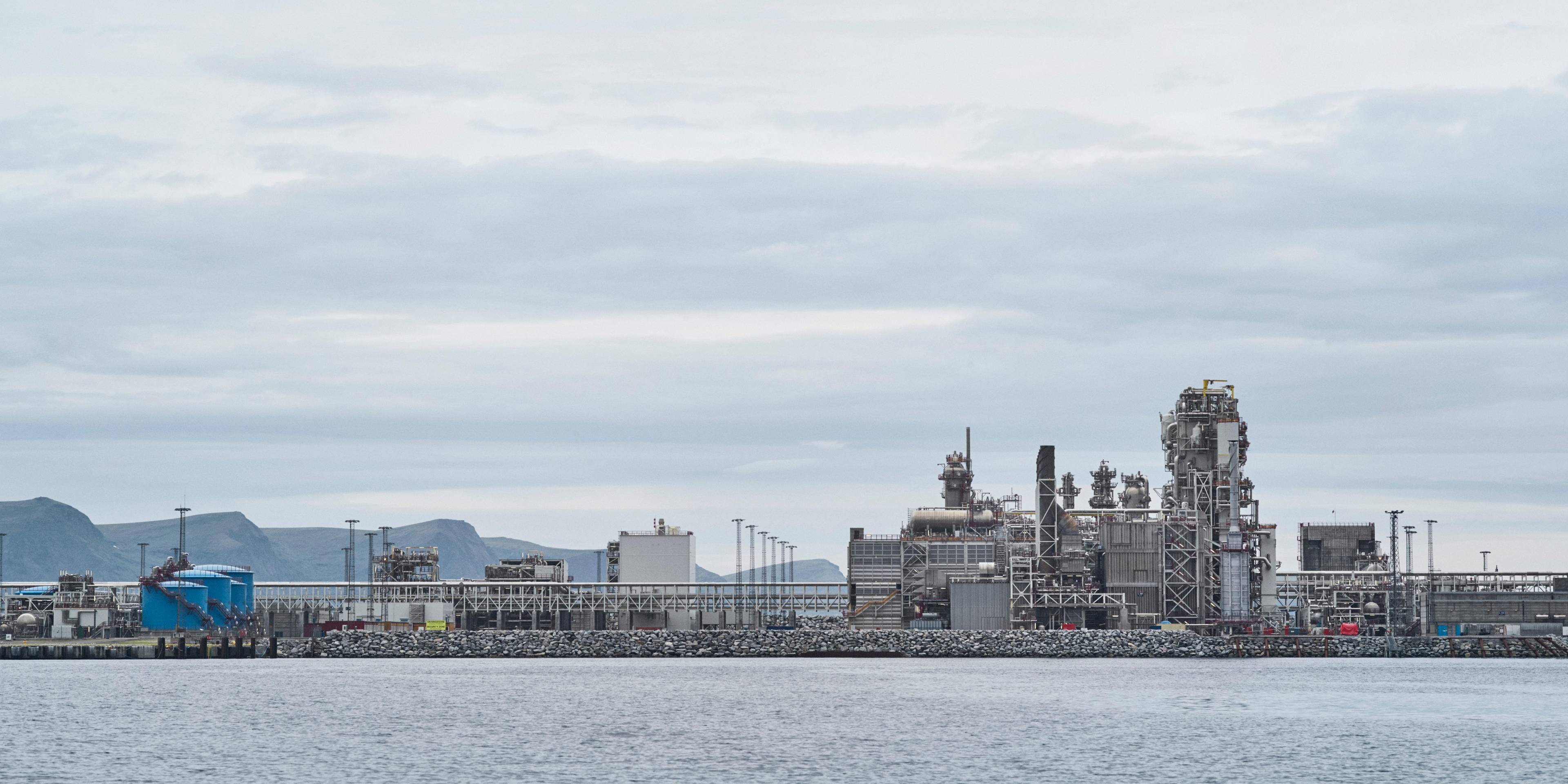 The Hammerfest LNG plant.