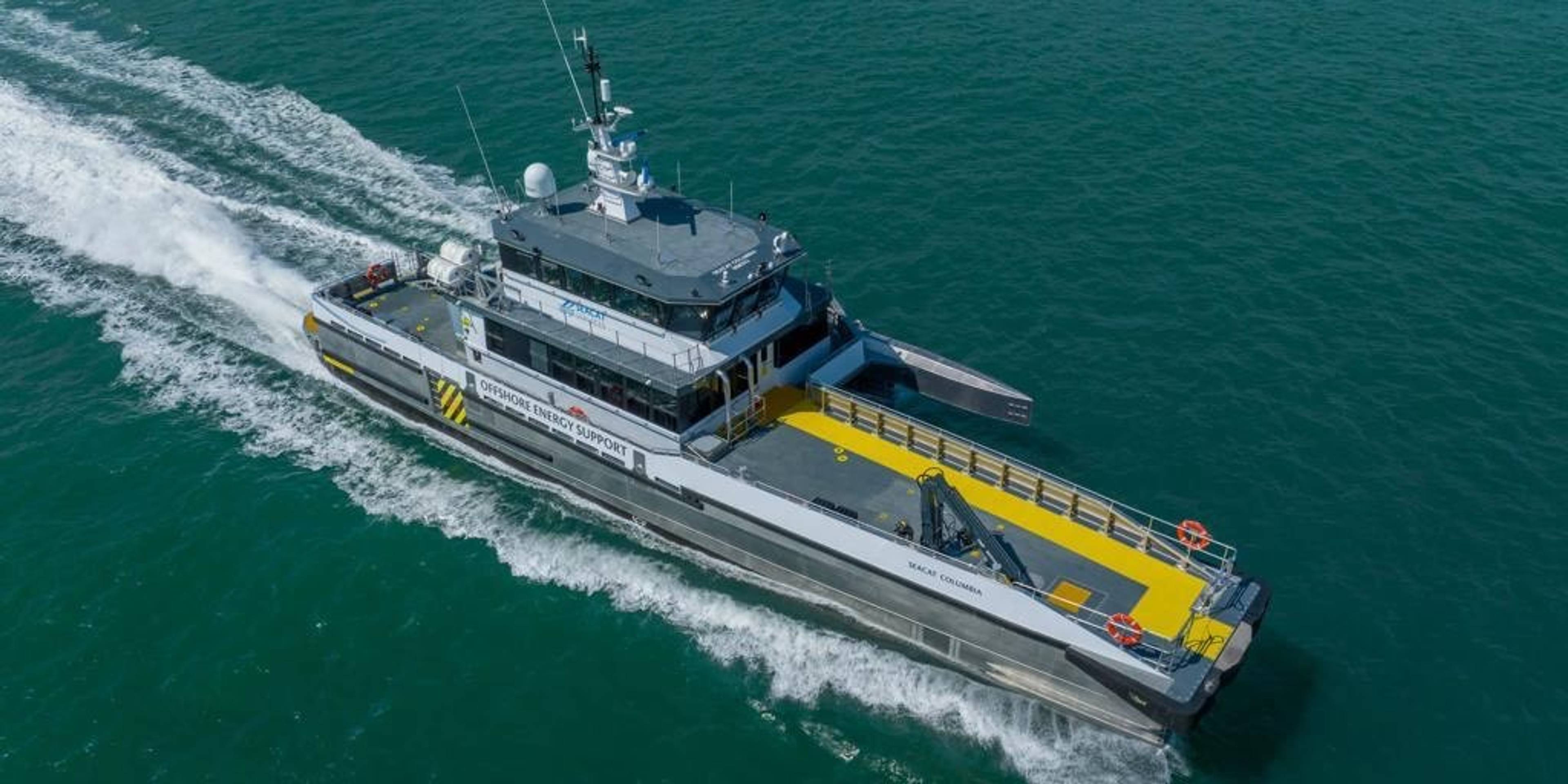Seacat Columbia crew transfer vessel