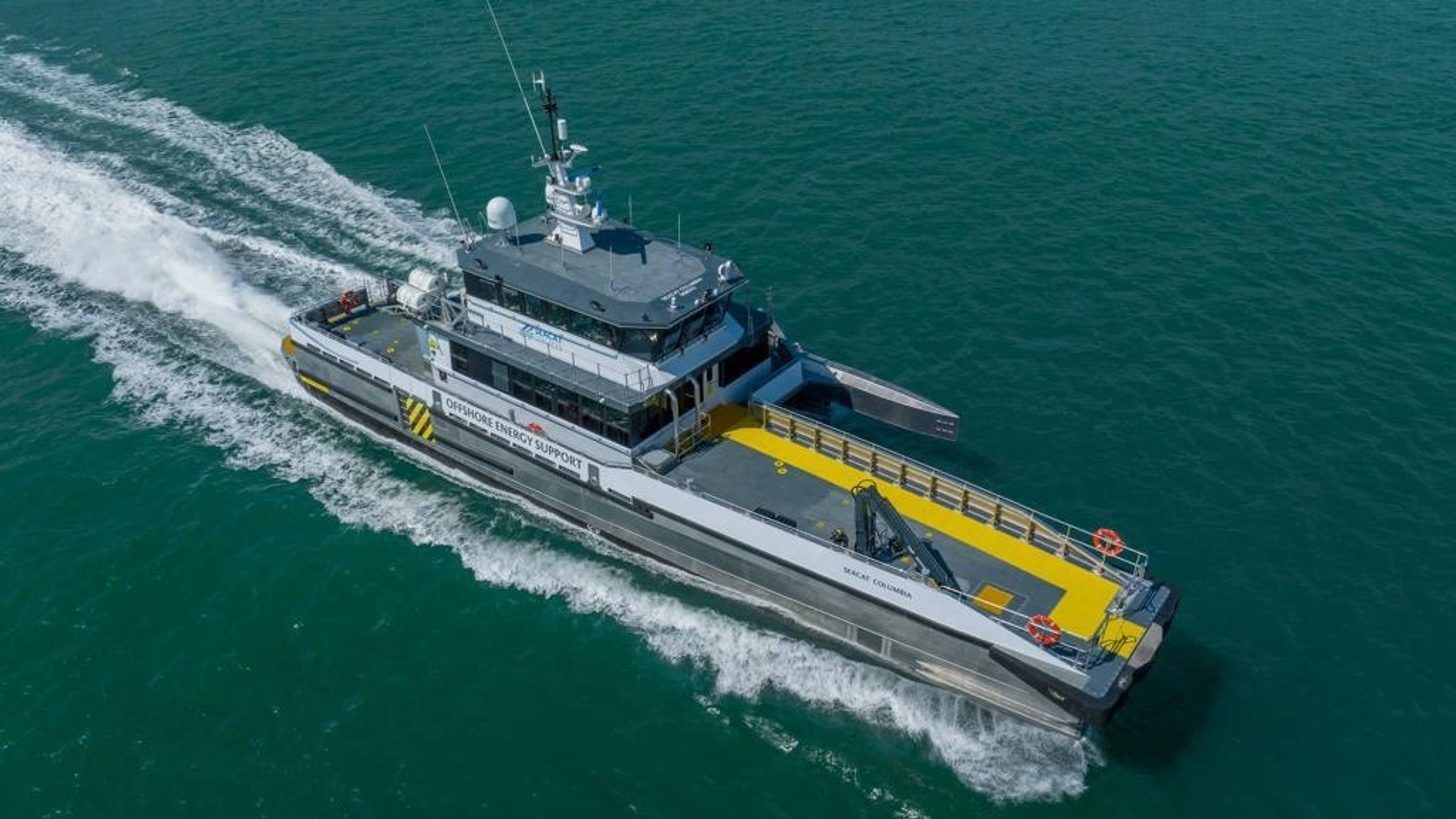 Seacat Columbia crew transfer vessel