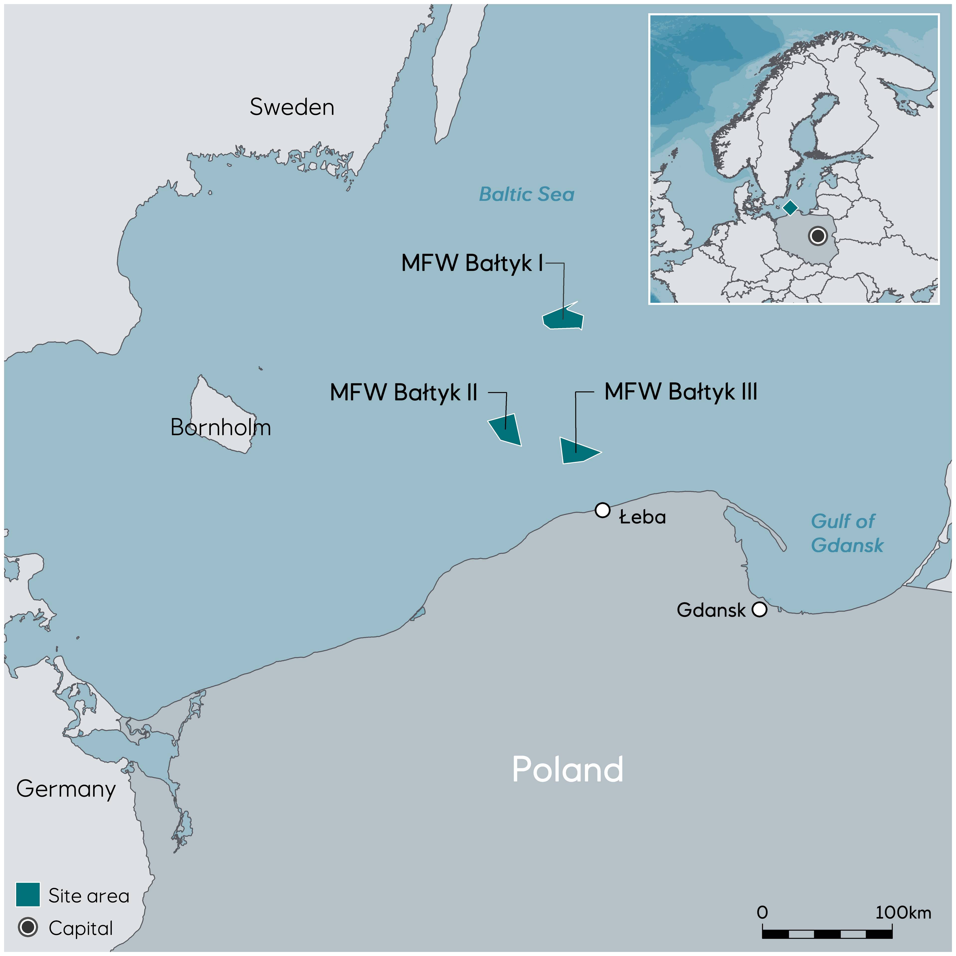 Electrical systems infrastructure contract for Baltyk offshore wind