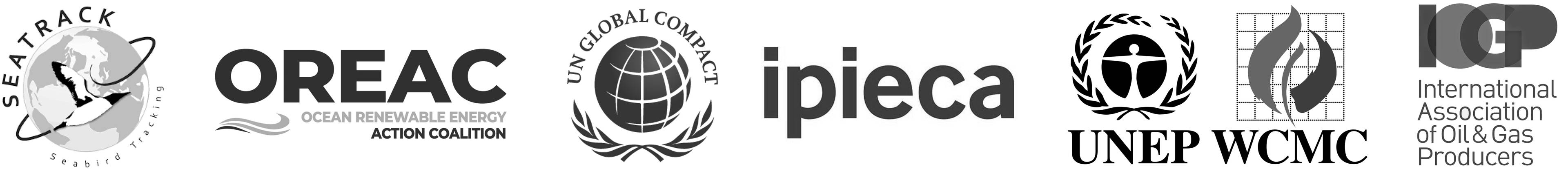 Logoer: Seatrack, OREAC, UN Global Impact, IPIECA, UNEP, WCMC, IOGP