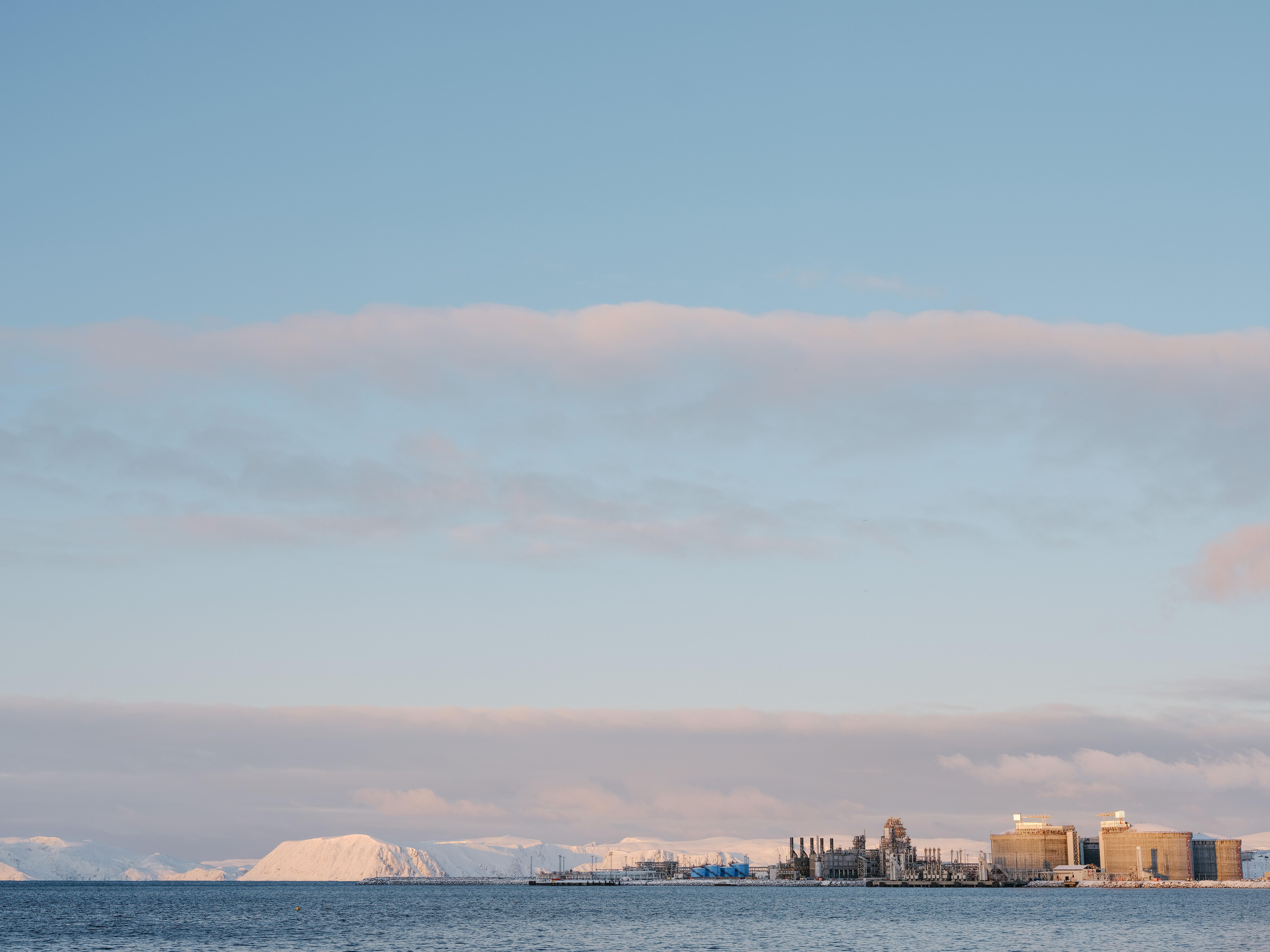 The Hammerfest LNG plant at Melkøya.