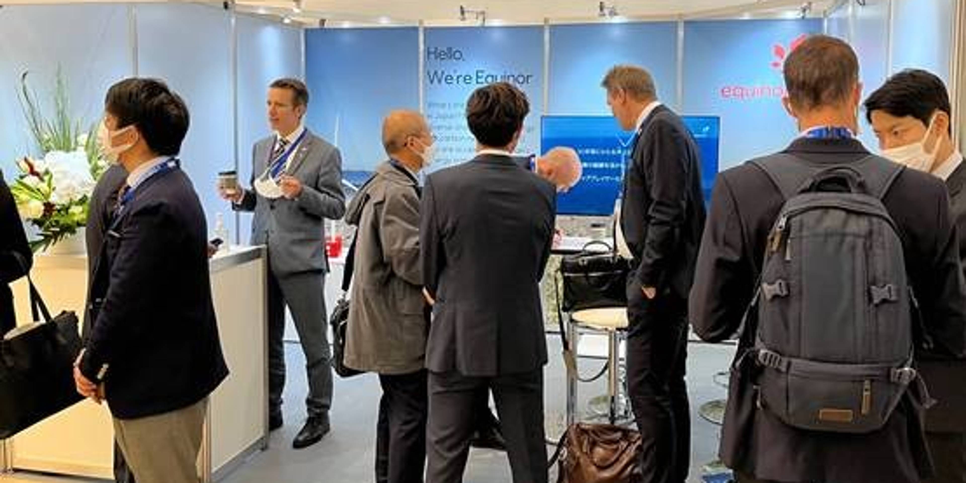 Equinor's exhibition at GLOBAL OFFSHORE WIND SUMMIT - JAPAN 2022