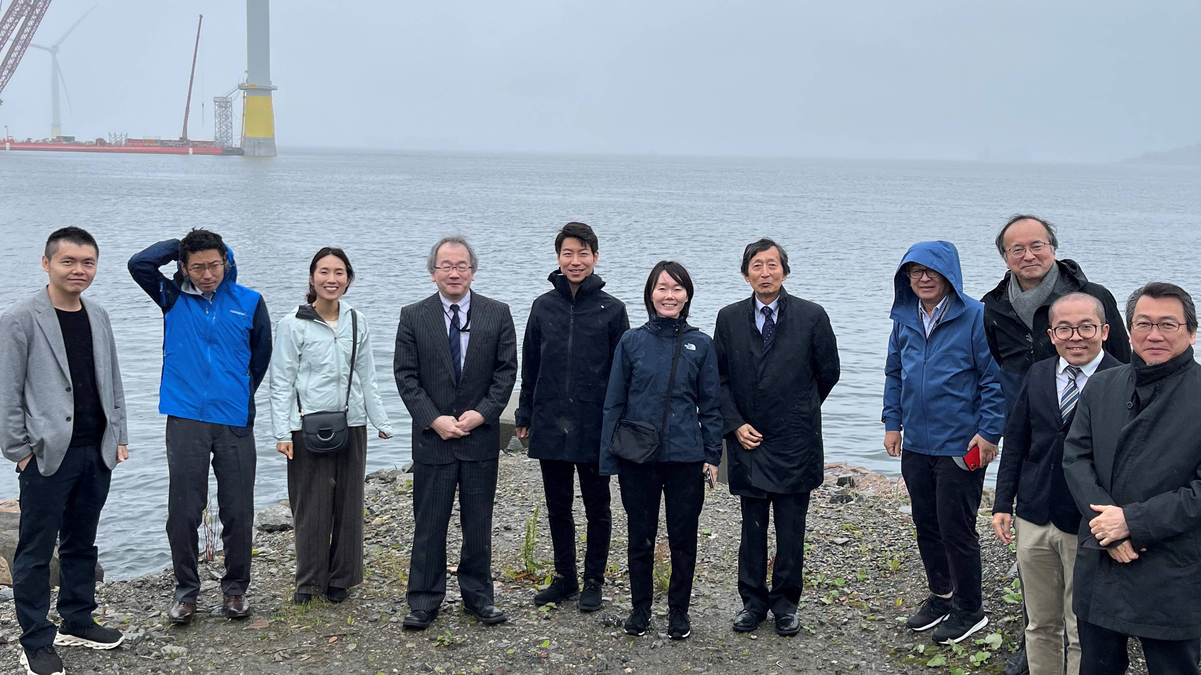 Japanese stakeholders visiting Hywind Scotland and Hywind Tampen